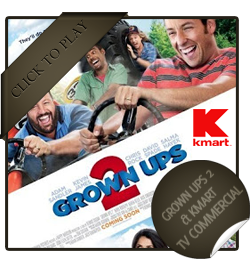 Grown Ups 2 and Kmart